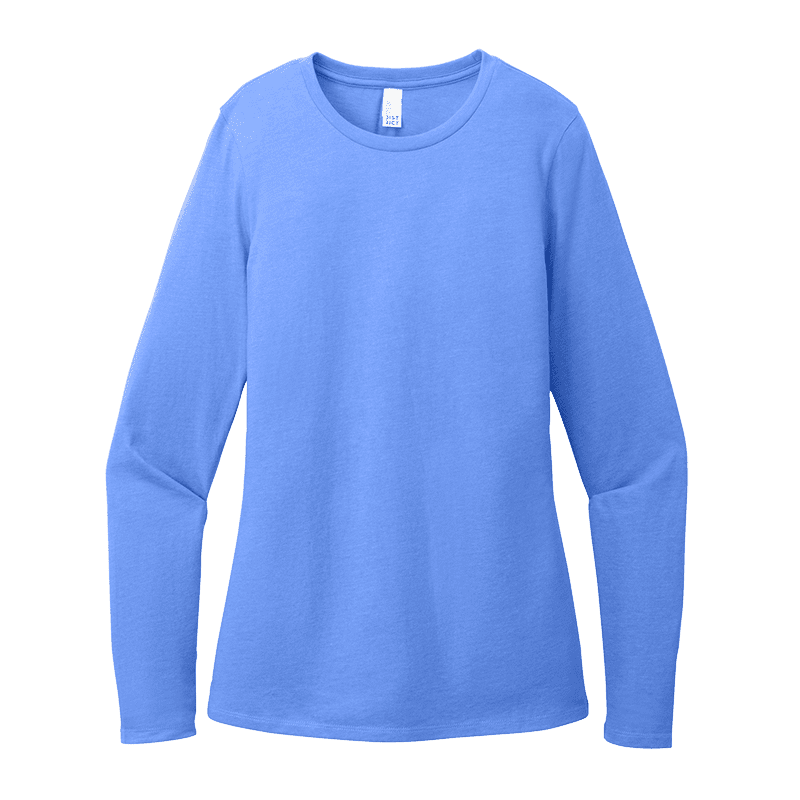 District Women’s Perfect Blend CVC Long Sleeve Tee