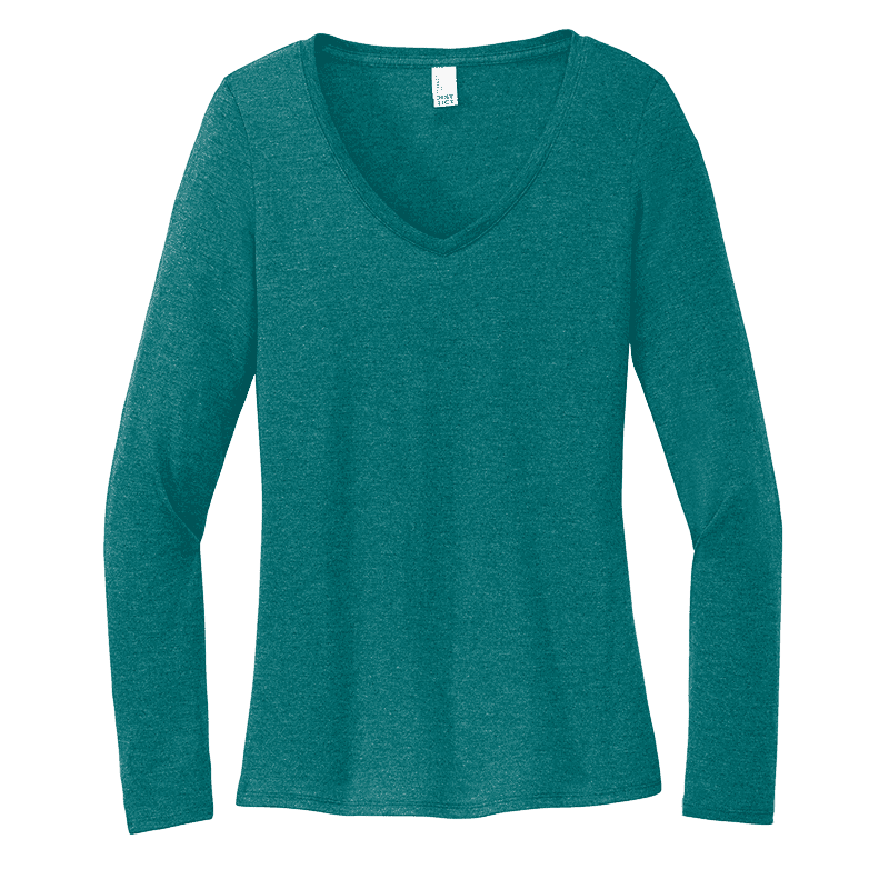 District Women’s Perfect Tri Long Sleeve V-Neck Tee